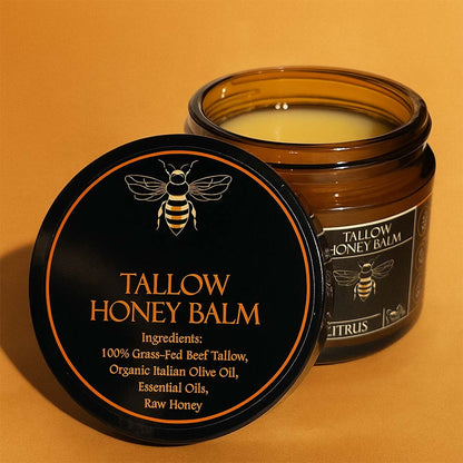 Tallow and Honey Balm Natural Formula Citrus 4oz